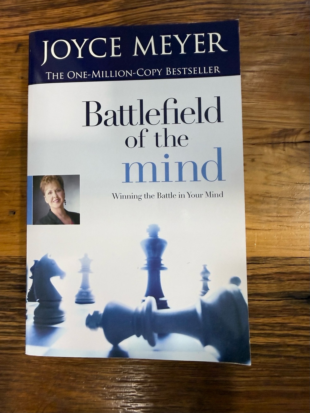 Battlefield of the Mind - White and Blue Cover
